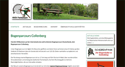 Desktop Screenshot of bogenparcours-collenberg.de