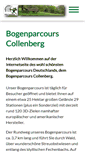 Mobile Screenshot of bogenparcours-collenberg.de